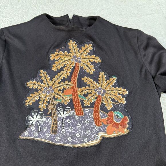 Vintage 70s Handmade Tropical 3 Piece Women’s Set Outfit - Picture 4 of 7